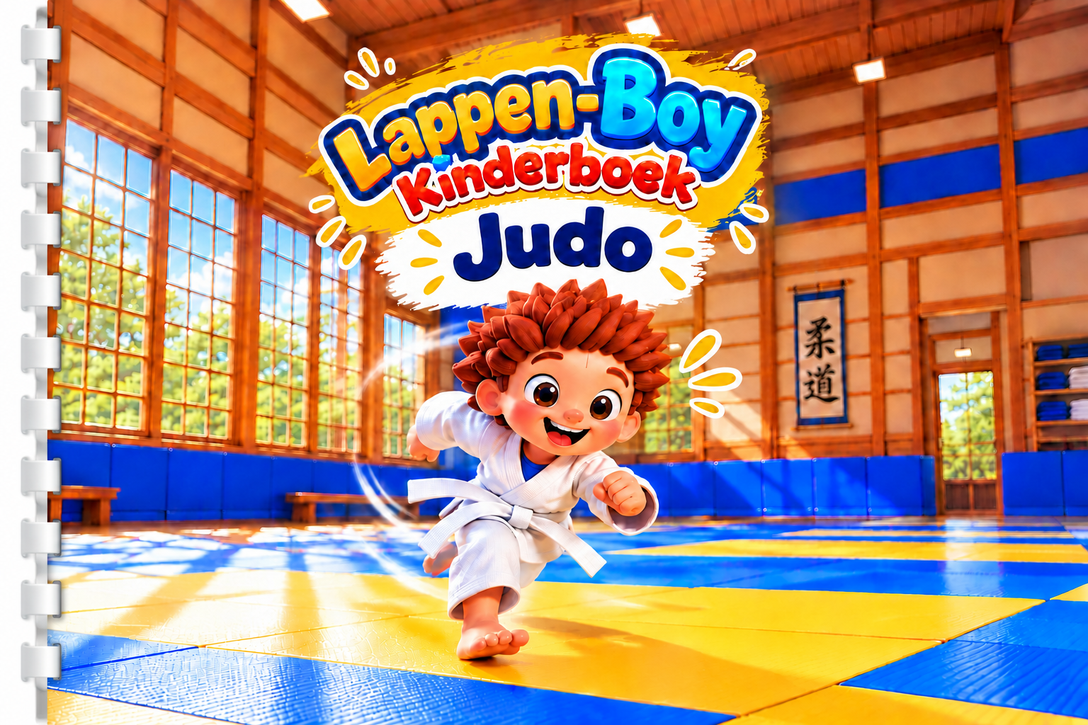 Lappen-Boy Kinderboek Judo omslag