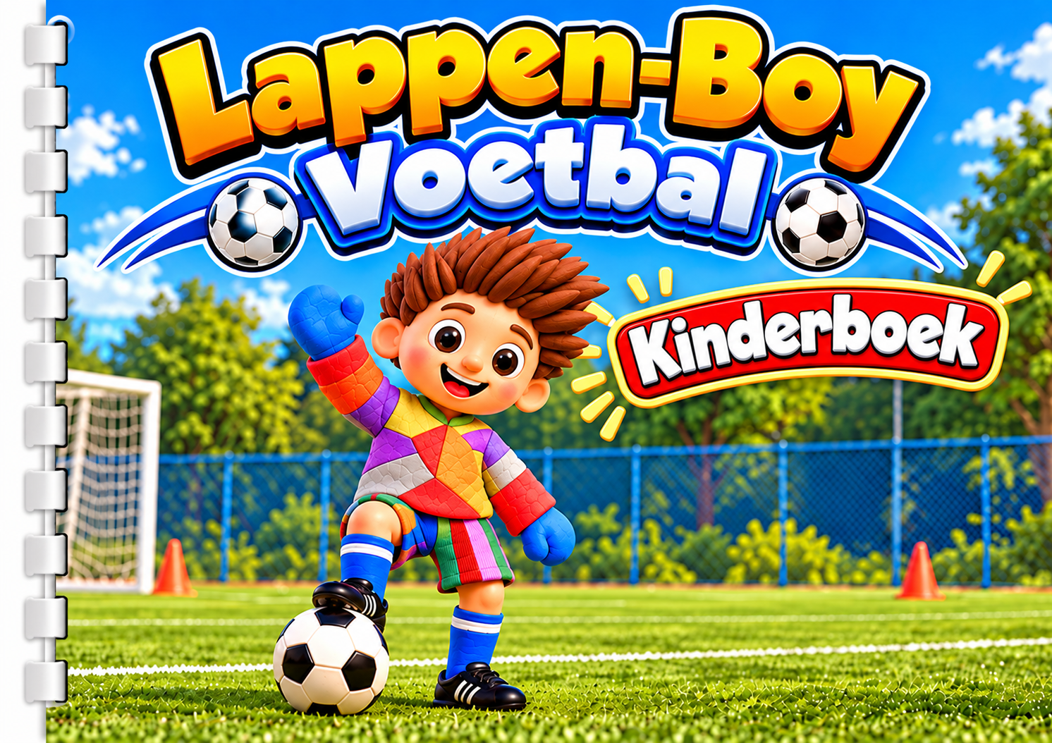 Lappen-Boy Voetbal Kinderboek